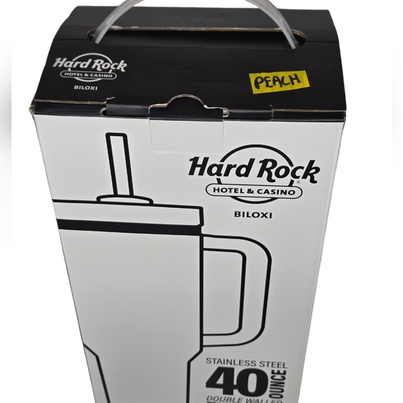 H796 NNT  Peach Hard RockTumbler - Picture 4 of 8